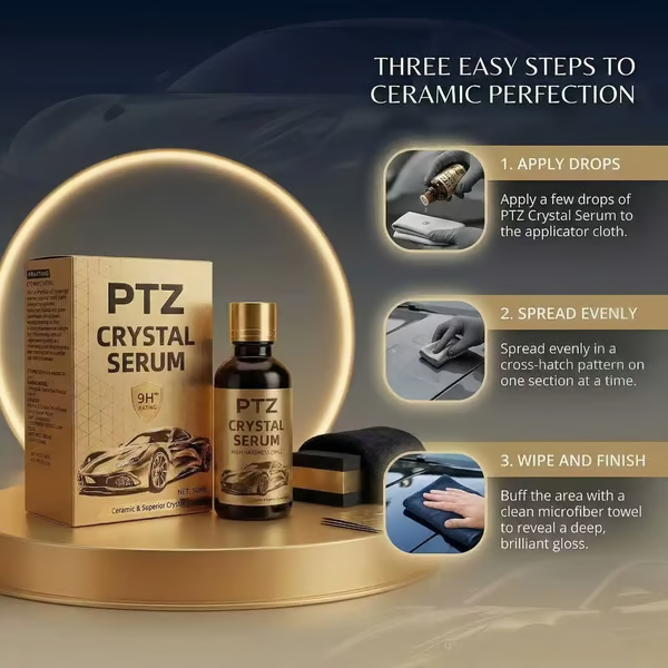🔥LAST DAY 50% OFF - 🚗Crystal Serum – 9h Professional Ceramic Coating For Car Paint, Gloss & Protection