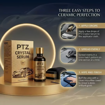 🔥LAST DAY 50% OFF - 🚗Crystal Serum – 9h Professional Ceramic Coating For Car Paint, Gloss & Protection