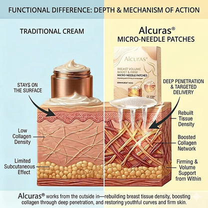🍓Turonu® 🦪Targeted Breast Enhancement Advanced Nano Microneedle Patch💃