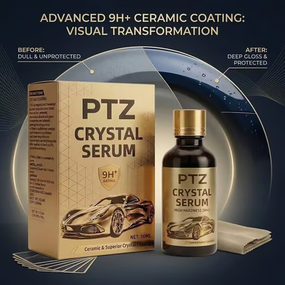 🔥LAST DAY 50% OFF - 🚗Crystal Serum – 9h Professional Ceramic Coating For Car Paint, Gloss & Protection
