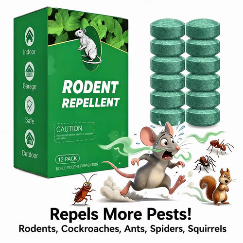 🚫🐀 12-Pack Popular Natural Rodent Repellent Balls
