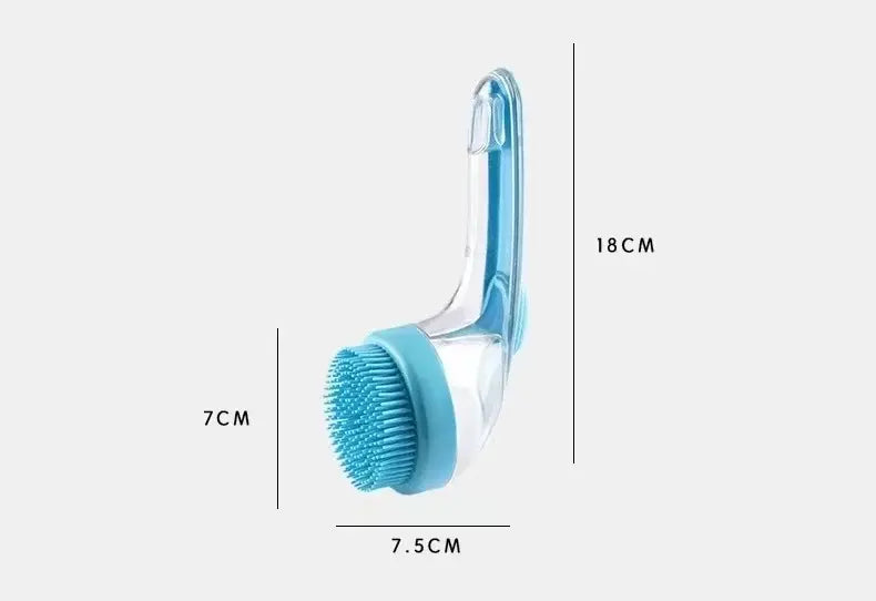 2-in-1 Pet Bath Brush – Clean, Massage & Groom