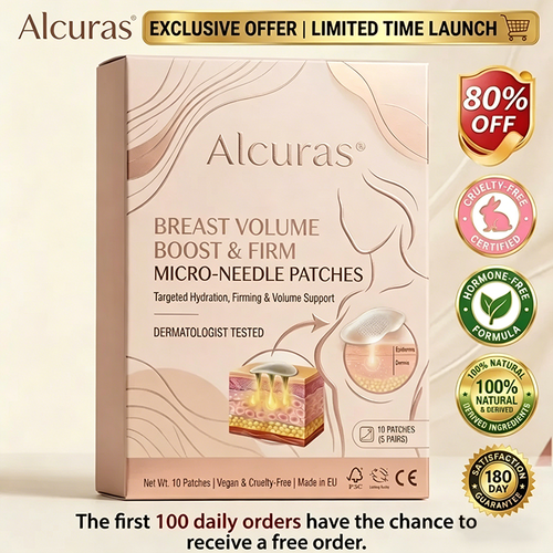 🍓Turonu® 🦪Targeted Breast Enhancement Advanced Nano Microneedle Patch💃