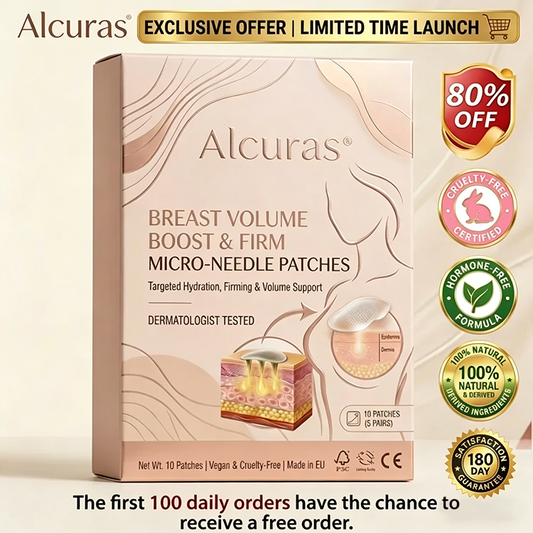 🍓Alcuras® 🦪Targeted Breast Enhancement Advanced Nano Microneedle Patch💃