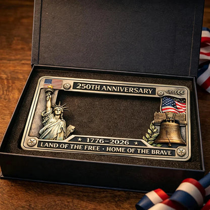 🦅🦅LAST DAY 49% OFF-🔥250th Anniversary Commemorative License Plate Frame