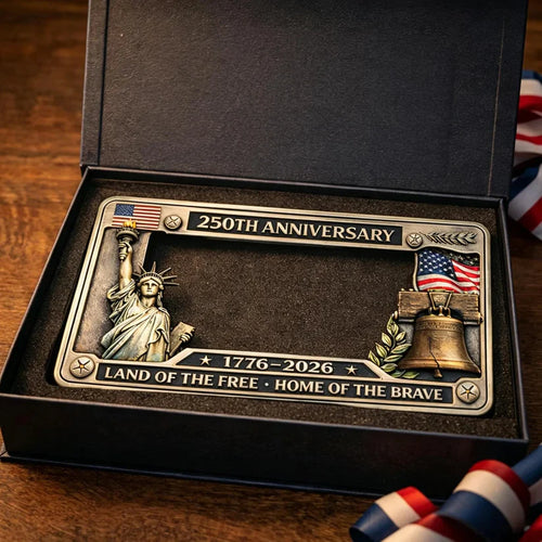 🦅🦅LAST DAY 49% OFF-🔥250th Anniversary Commemorative License Plate Frame