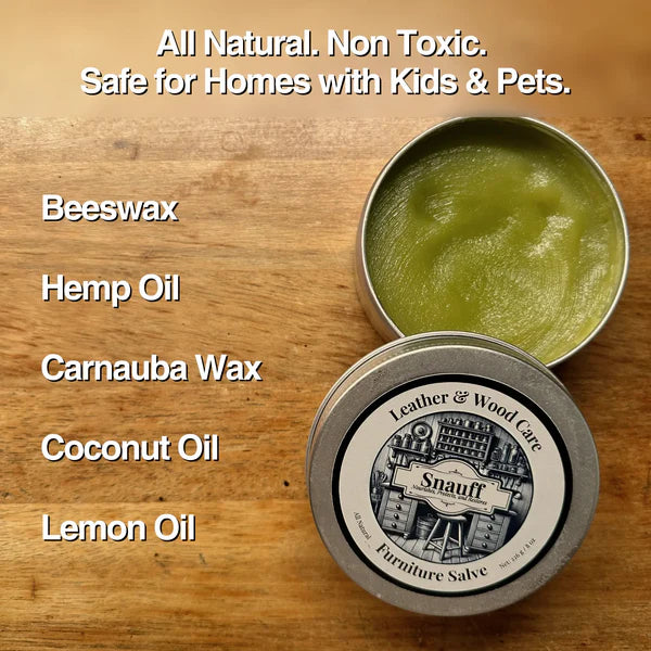 Leather & Wood Furniture Salve
