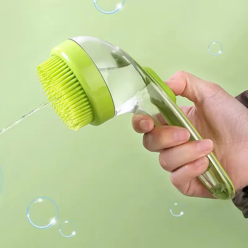 2-in-1 Pet Bath Brush – Clean, Massage & Groom