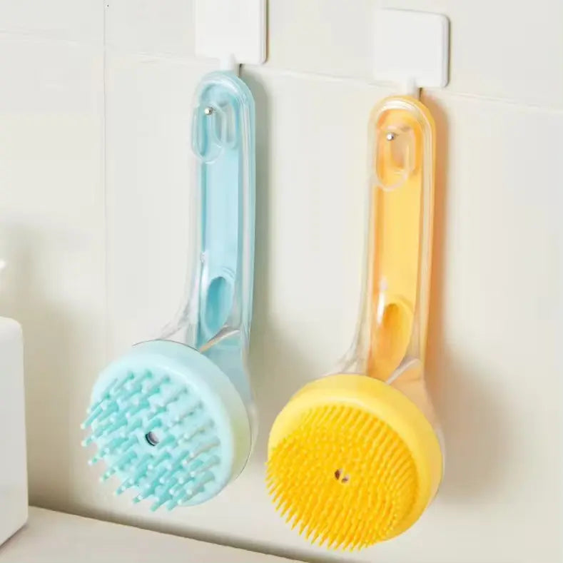2-in-1 Pet Bath Brush – Clean, Massage & Groom