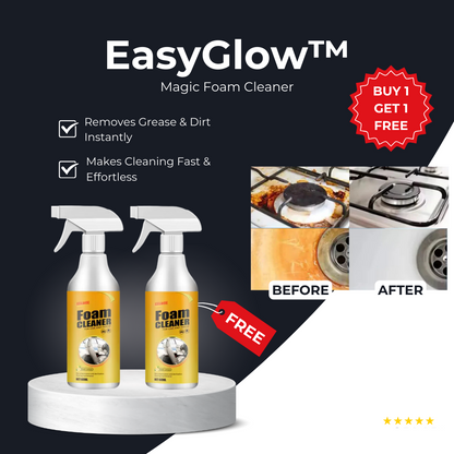 EasyGlows™ Magic Foam Cleaner I Last Day 1+1 FREE🔥
