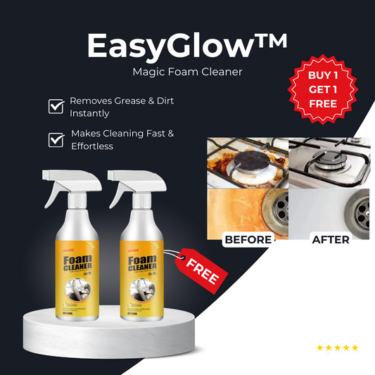 EasyGlows™ Magic Foam Cleaner I Last Day 1+1 FREE🔥