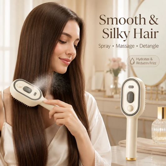 🔥 Last Day 50% OFF Electric Spray Air Cushion Massage Comb