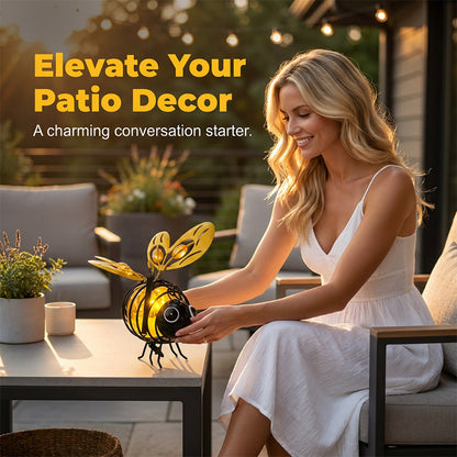🌙🍃🪴 LIMITED-TIME 50% OFF! Hanging Solar Bee Light – Warm Amber Glow, Flicker-Free, Perfect for Garden Parties, Camping, or Kids' Rooms – Spread Joy Day and Night 🌞🌜